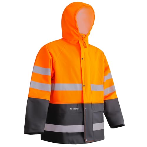 Giemchy Rain Suit For Men & Women Waterproof Heavy Duty Rain Gear Outdoor All-Sport Work Fishing Jacket & Trouser Raincoats