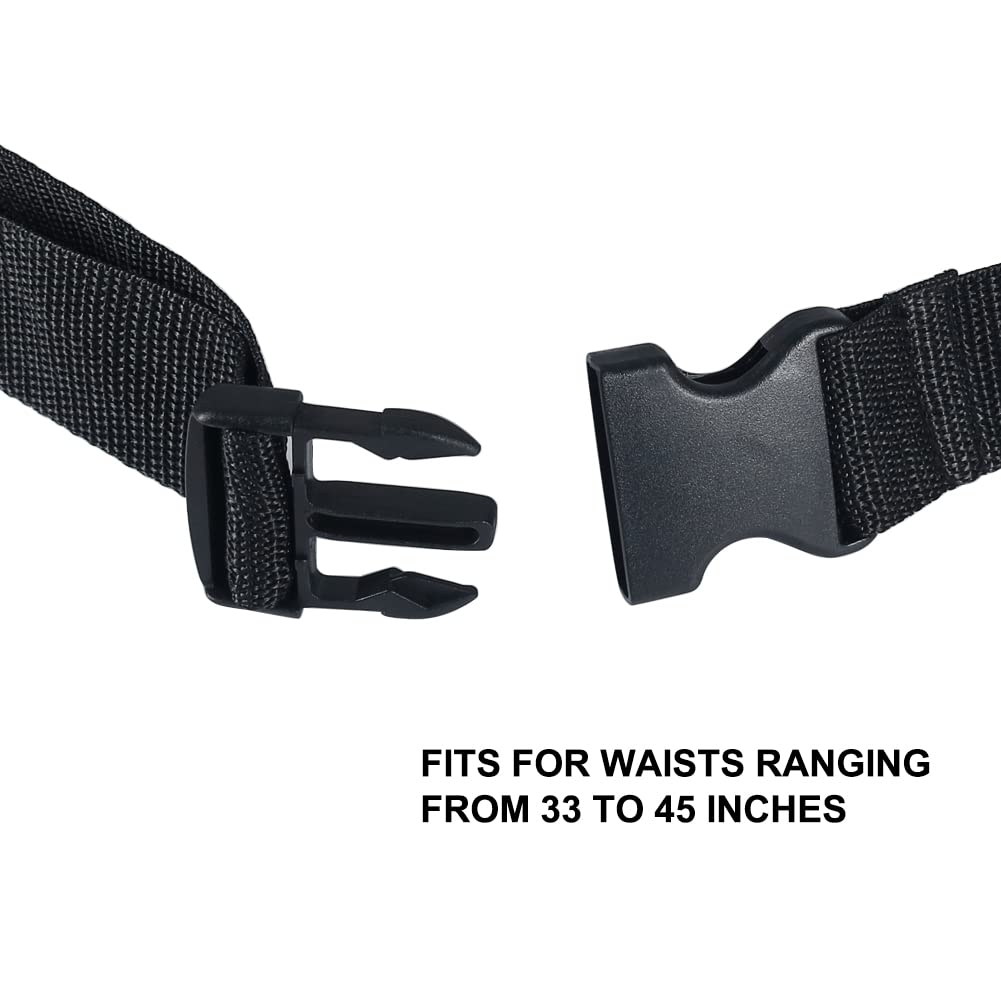JOINDO Tool Pouch Belt, Utility Belt Bag with 5 Pockets, Tool Apron Pouch, Garden Tool belt for Men Women Carpenters Electricians Mechanics