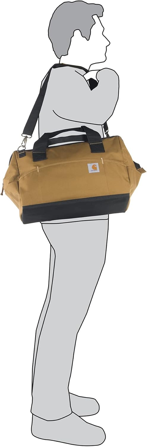 CARHARTT Mens Trade Tool Bag Medium EMW2494201, Carhartt Brown, Medium 13-Inch US