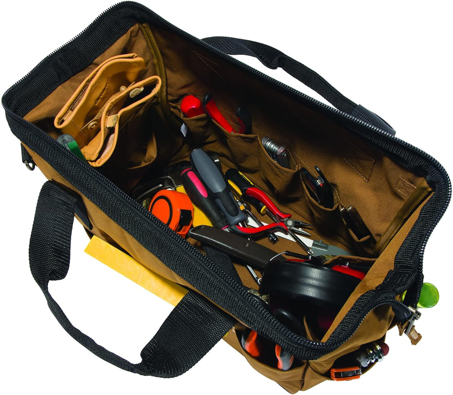 CARHARTT Mens Trade Tool Bag Medium EMW2494201, Carhartt Brown, Medium 13-Inch US