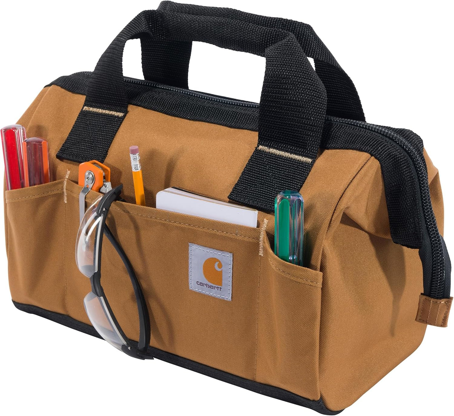 CARHARTT Mens Trade Tool Bag Medium EMW2494201, Carhartt Brown, Medium 13-Inch US
